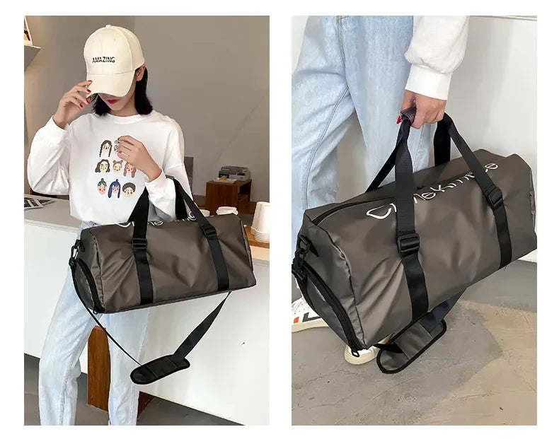 Sporttasche, wasserdicht, für Sport und Fitness, für Herren und Damen, Reisetaschen, für Outdoor, Yoga, Sport, tragbare Taschen, Rucksack mit großer Kapazität