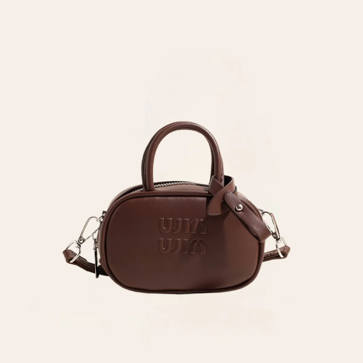 Bowling mini small bag style   famous brand all-match lipstick bag light luxury designer niche high-end messenger bag trend