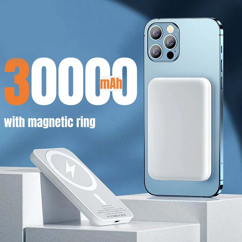 OnePlus Magnetic Power Bank For Magsafes 50000mAh Wireless PD 22.5W Fast Charger Powerbank External Battery For iPhone Samsung