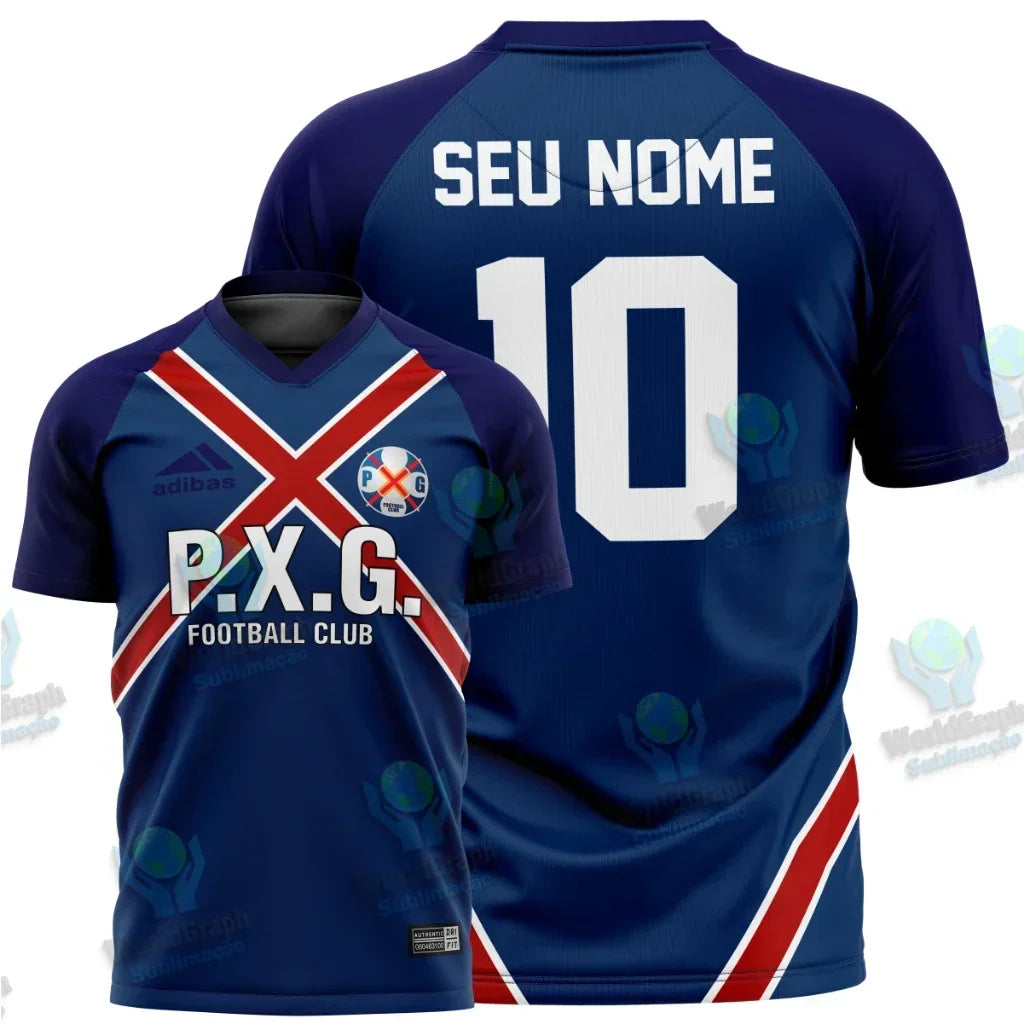 Short-sleeved football jerseys for men and women, with a family-friendly style for daily breathable sports