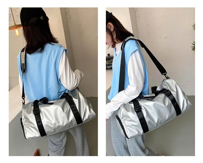 Sporttasche, wasserdicht, für Sport und Fitness, für Herren und Damen, Reisetaschen, für Outdoor, Yoga, Sport, tragbare Taschen, Rucksack mit großer Kapazität