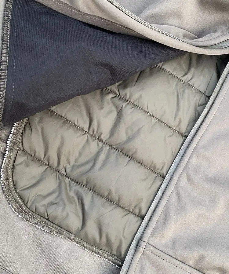 Taktische Jacke ISG 2.0 Softshell-Jacke, doppelseitiger Plüschmantel, abnehmbarer Hut, Outdoor-Camping-Jagd-Bergsteigerjacke