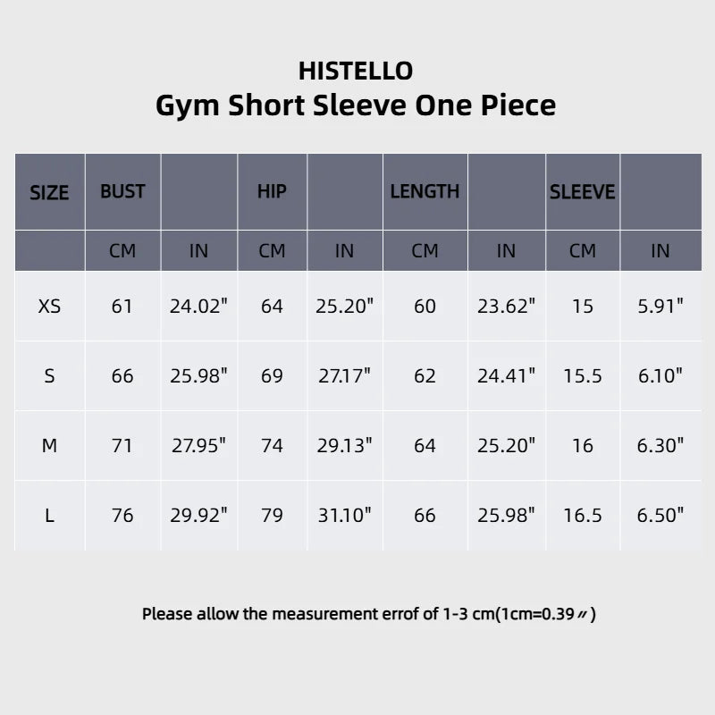 HISTELLO Impact Short Sleeve One Piece Women Open Back Yoga Jumpsuit Soft Stretchy Butt Lift Gym Workout Cycling Romper