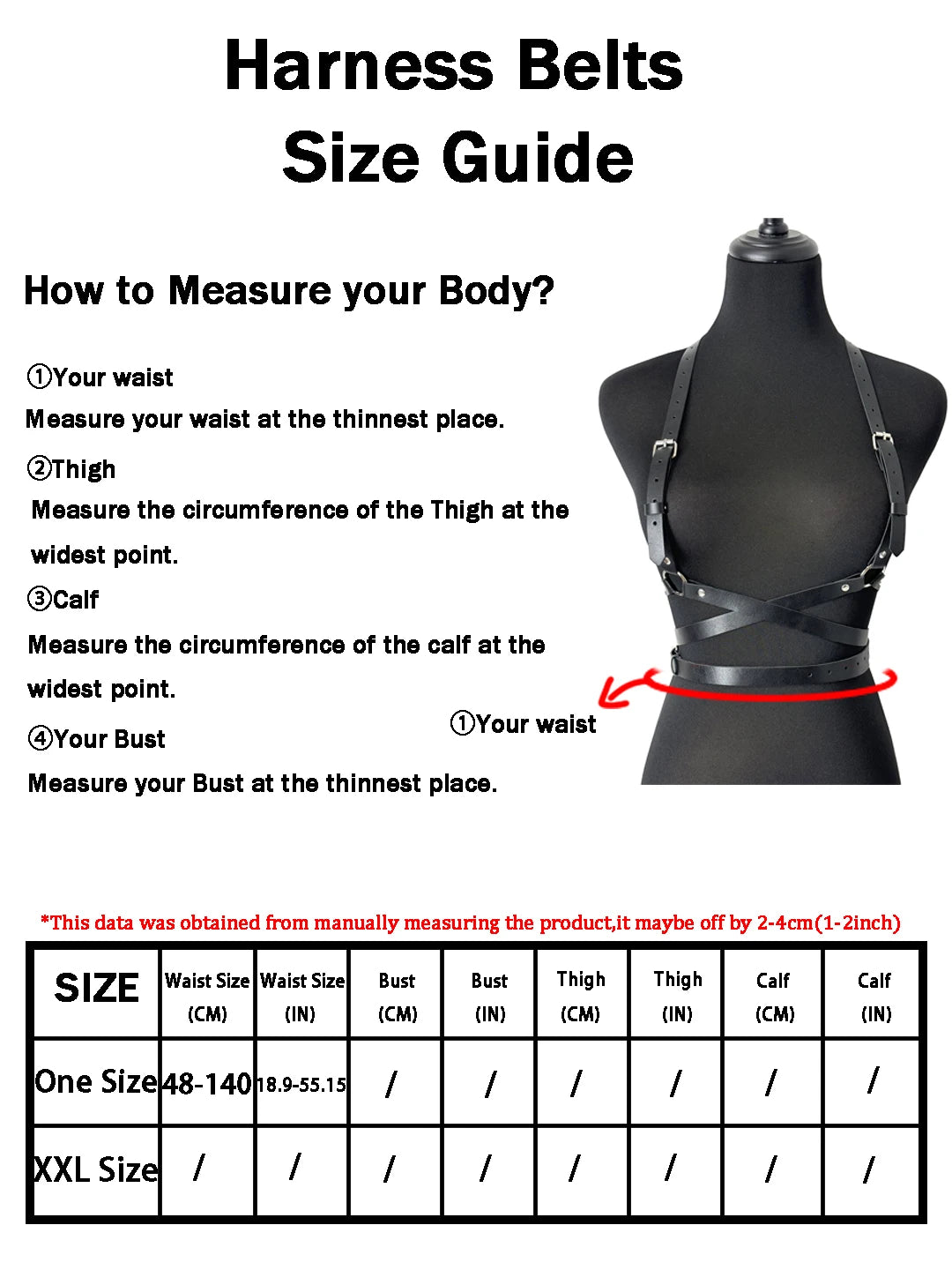 Women Punk Fashion Belt Street Style Waistband Suspenders for Women Body Harness Corset Belt Gothic
