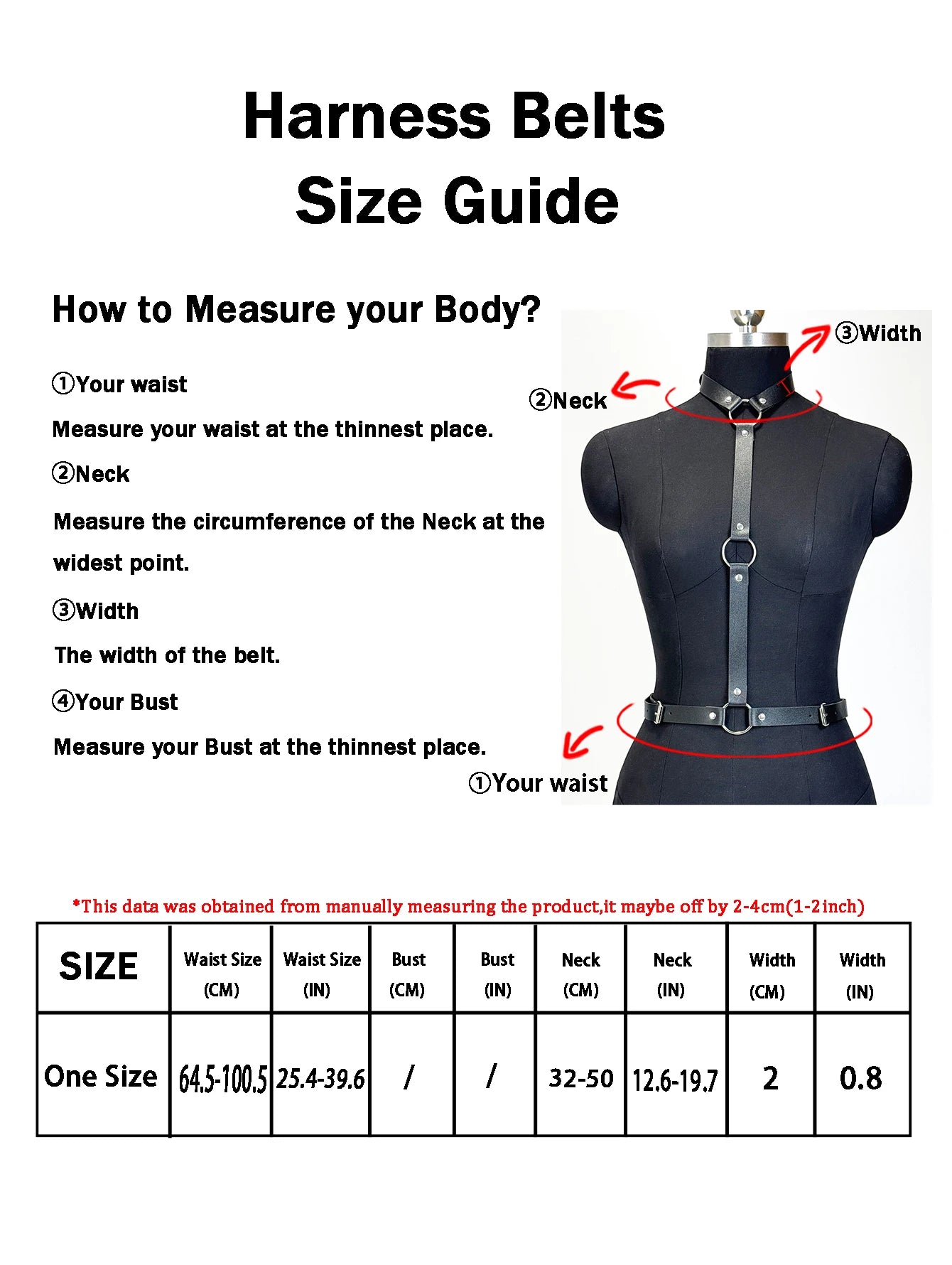 Women Fashion Street Style PU Leather Harness Belt Corset Decorative Daily Wear Leather WaistBand Gothic Clothing Accessory
