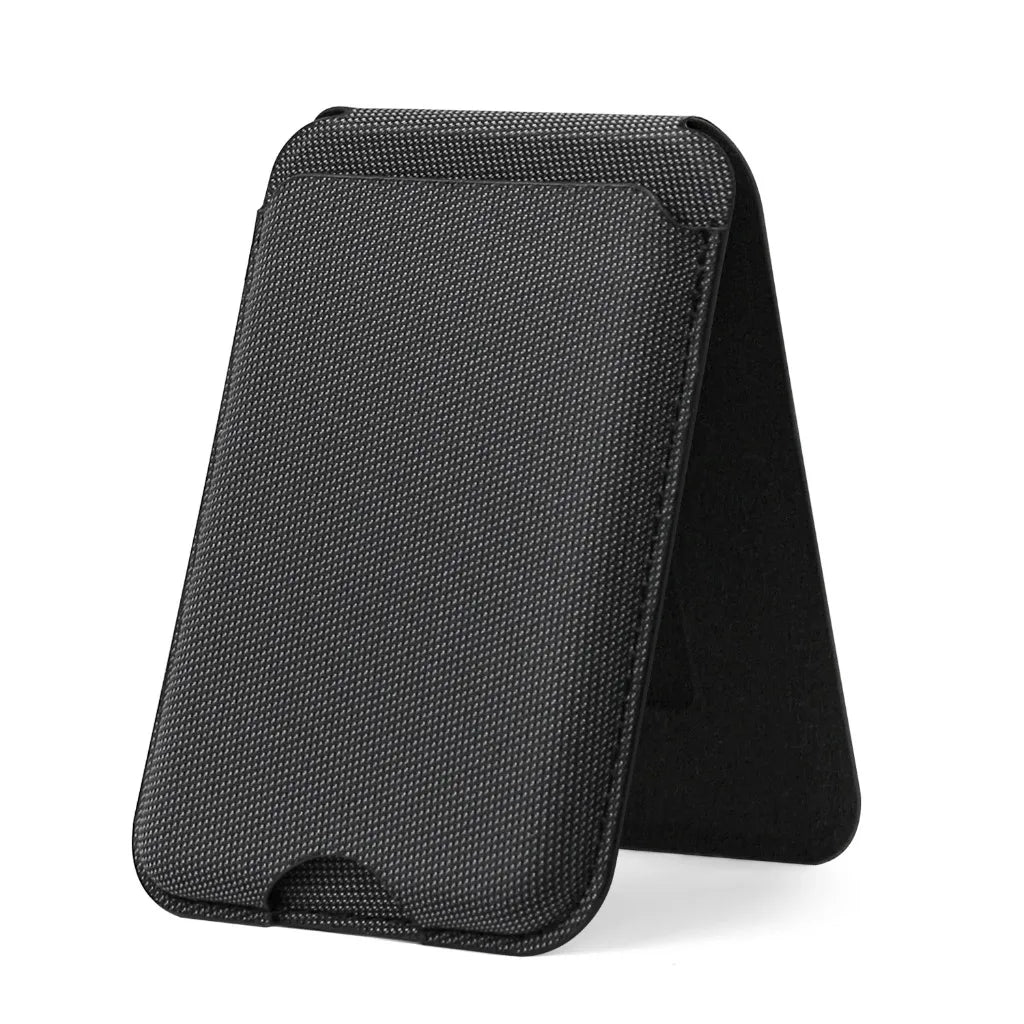 For Magsafe Magnetic Detachable Wallet with Adjustable Stand Card & ID Holder for iPhone 17 Pro Max Air For Samsung S26 Ultra