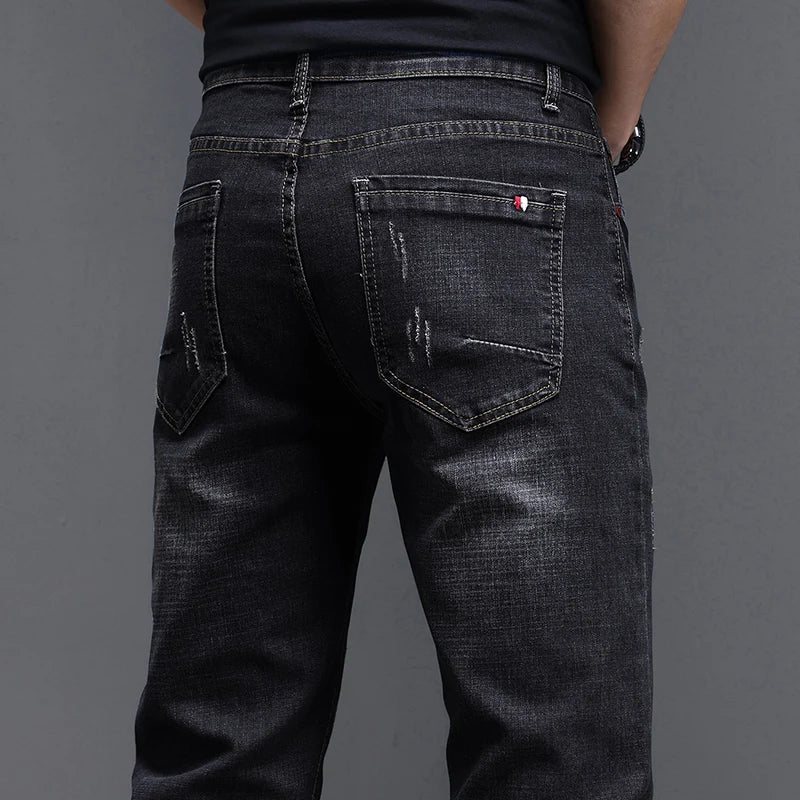 2026 Men's Slim Casual Street Classic Skinny Jeans Pencil Jeans Trendyy Stretch Style Comfortable Casual Fashion Versatile