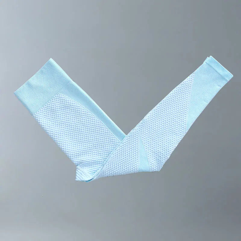 Yoga Suits Women Fitness Wear Gym Set Sports Outfits Training Exercise Workout Pants Long Sleeve Crop Top Bra Womens Tracksuits