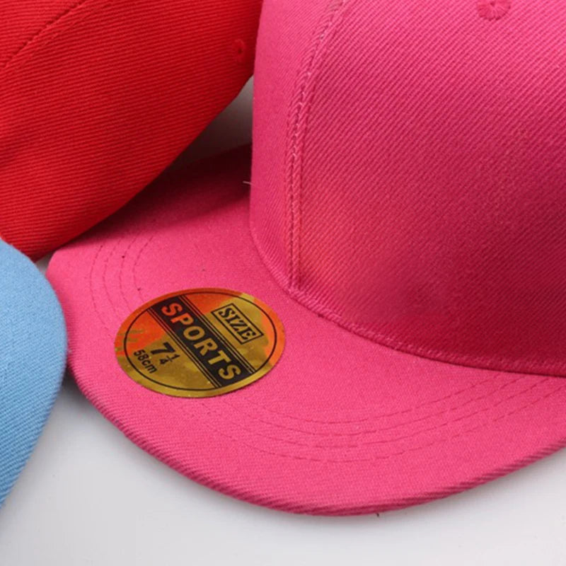 Sonnenkappen im Hip-Hop-Stil mit flacher Krempe, Baseballmütze für Männer, einfarbig, Sommermützen für den Außenbereich, Fahrradmützen für Männer und Frauen, sonnendichte Sportmützen