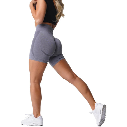 NVGTN Nahtlose Shorts für Damen, Push-Up-Booty-Workout-Shorts, Fitness, Sport, kurze Gym-Kleidung, Yoga-Shorts