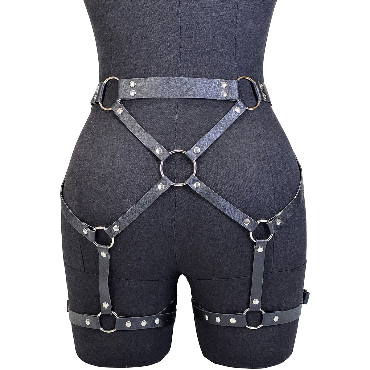 Women Fashion Belt Street Style Punk Decorative Waistband Adjustable Suspender Belt Corset Harness Gothic Clothing Accessories