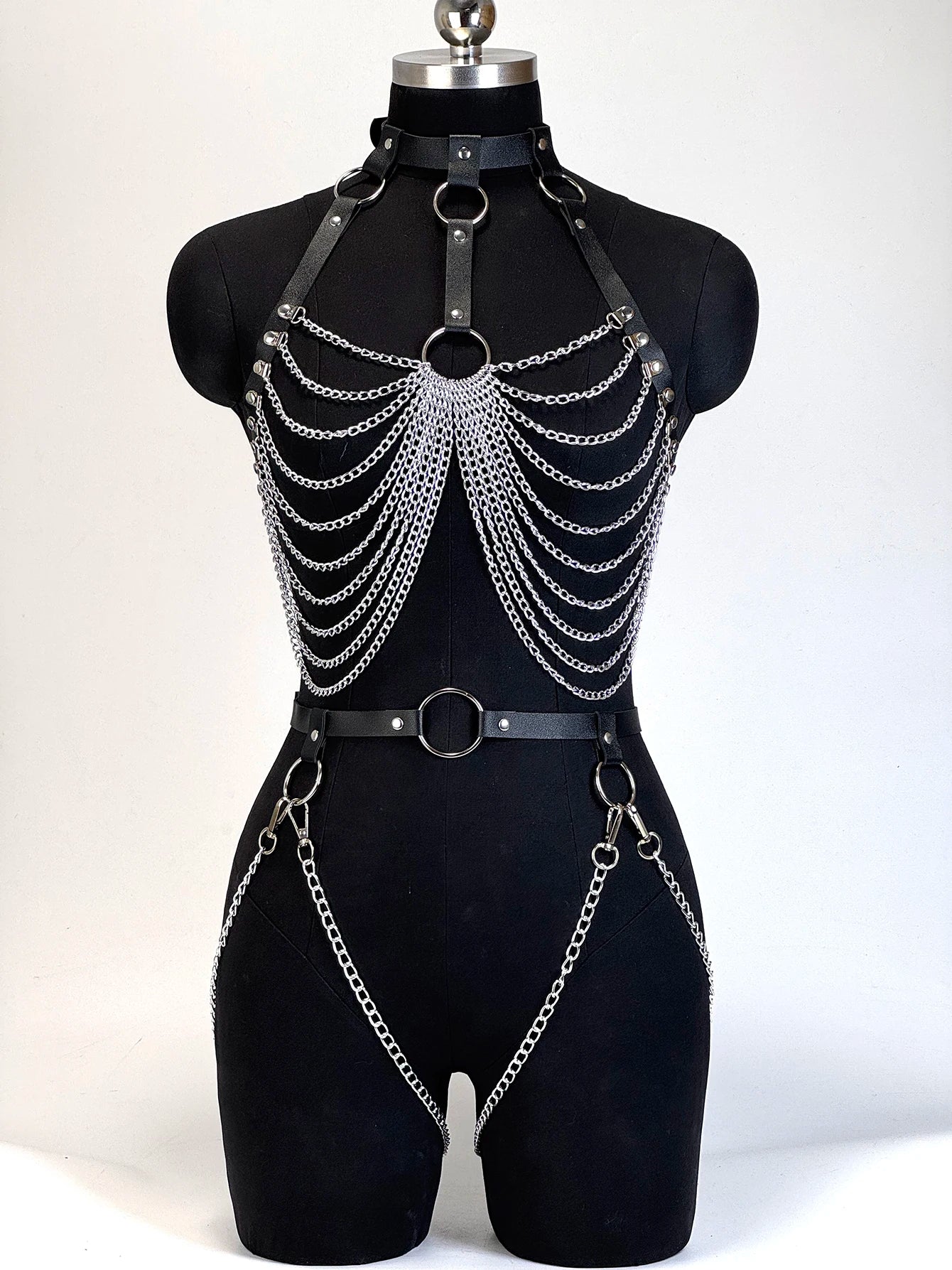 Women Fashion Belt Street Style Punk Decorative Waistband Adjustable Suspender Belt Corset Harness Gothic Clothing Accessories
