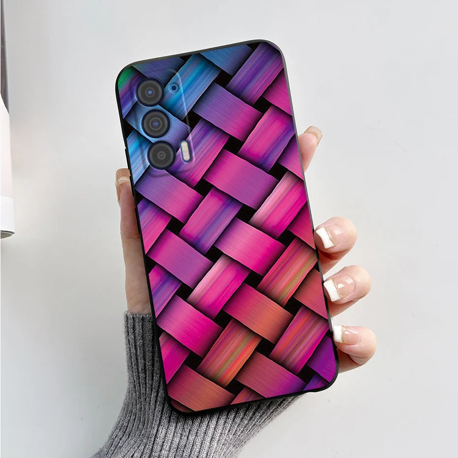 Silicon Case For Motorola Edge (2021) / Edge 5G UW (2021) Fashion Marble Pattern Soft TPU Phone Cases For Edge 2021 XT2141 Funda