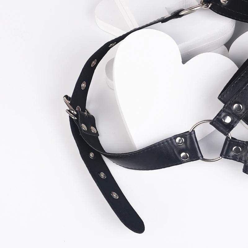 Neck to Wrist Restraints Kit Sexy Women B*SM Fetish Behind Back Handcuffs Collar Adjustable Bondage Set Couple SM Sex Game Tool
