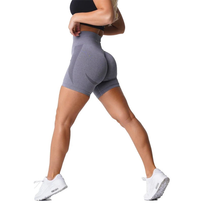 NVGTN Nahtlose Shorts für Damen, Push-Up-Booty-Workout-Shorts, Fitness, Sport, kurze Gym-Kleidung, Yoga-Shorts