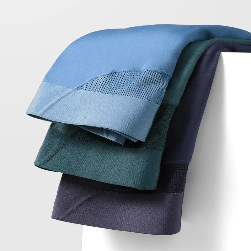 Underwear men's seamless comfortable antibacterial boys boxer shorts sport Breathable cool boxer shorts