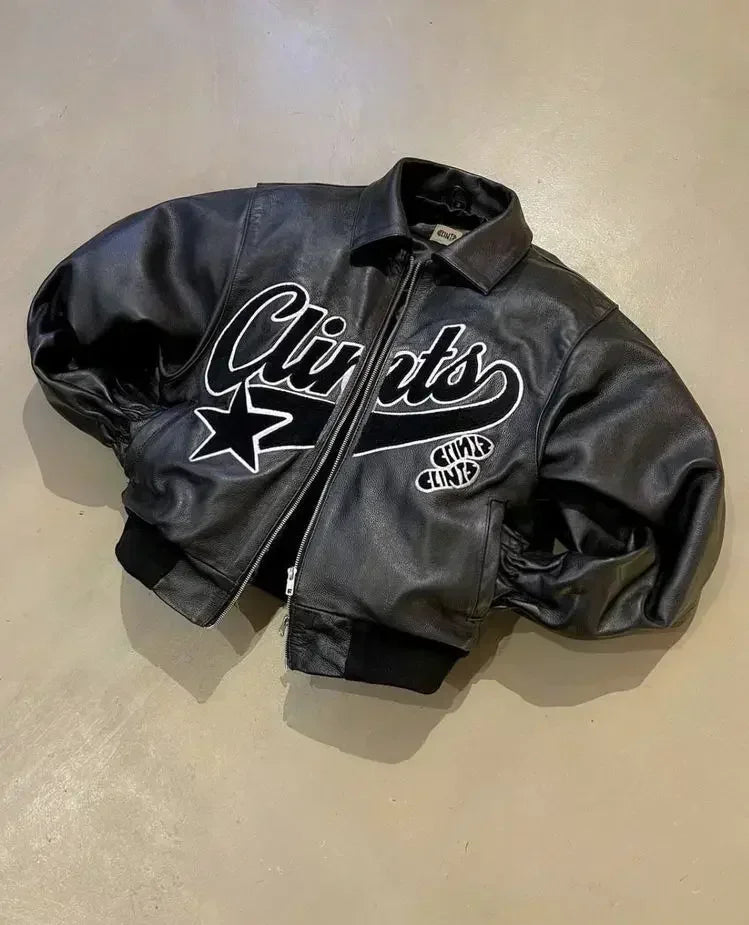 American Street Style Jacket for Man and Woman Clothing Retro Style Oversized Gothic Black Down Jacket Warm and Comfortable