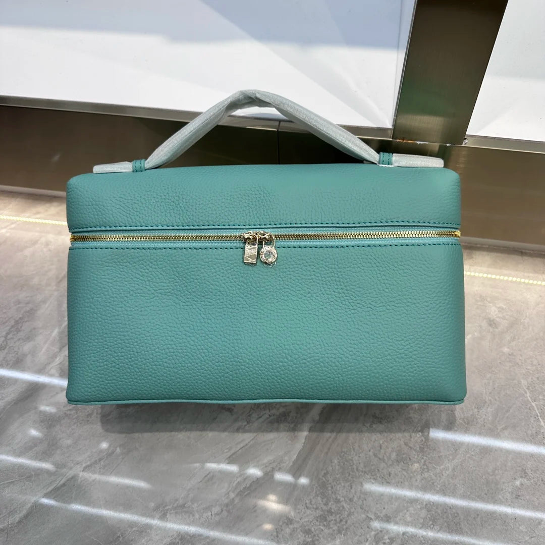 MENDY Women's Bag Handbag Shoulder Bag Crossbody Bags Lunch Box Luxury Designer Genuine Leather LP27 Large Cross Hand-held Cluth