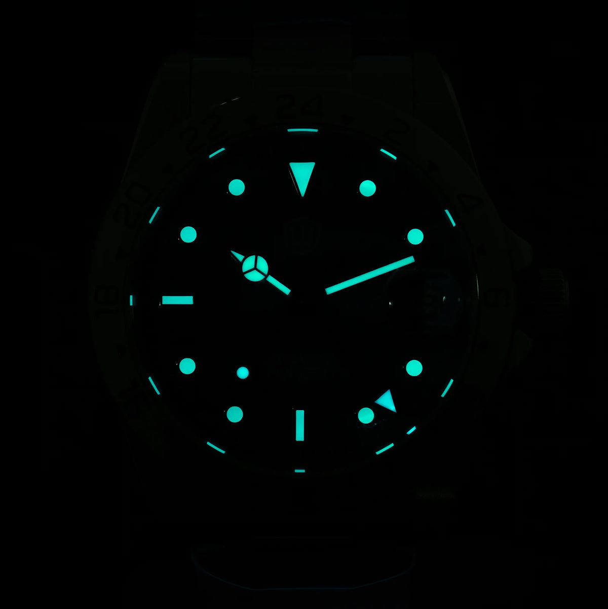 Watchdives WD16570 V2 Pioneer Watch NH34 Automatic Movement Sapphire Crystal 20Bar Waterproof Luminous 37mm GMT Watches