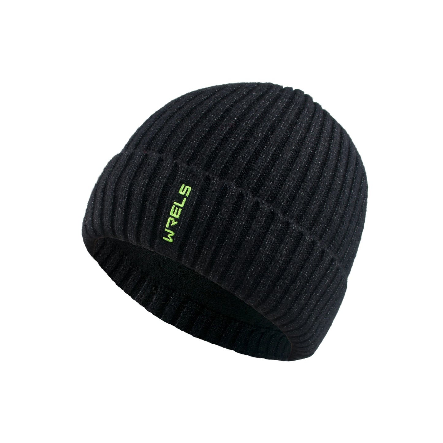 WRELS Winter Hats Thickened Knitted Beanie Caps Elasticity Pullover Hat Warm Outdoor Winter Snow Cap Riding Windproof Hat
