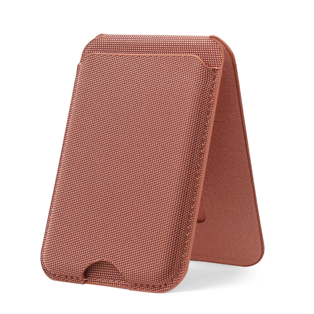 For Magsafe Magnetic Detachable Wallet with Adjustable Stand Card & ID Holder for iPhone 17 Pro Max Air For Samsung S26 Ultra