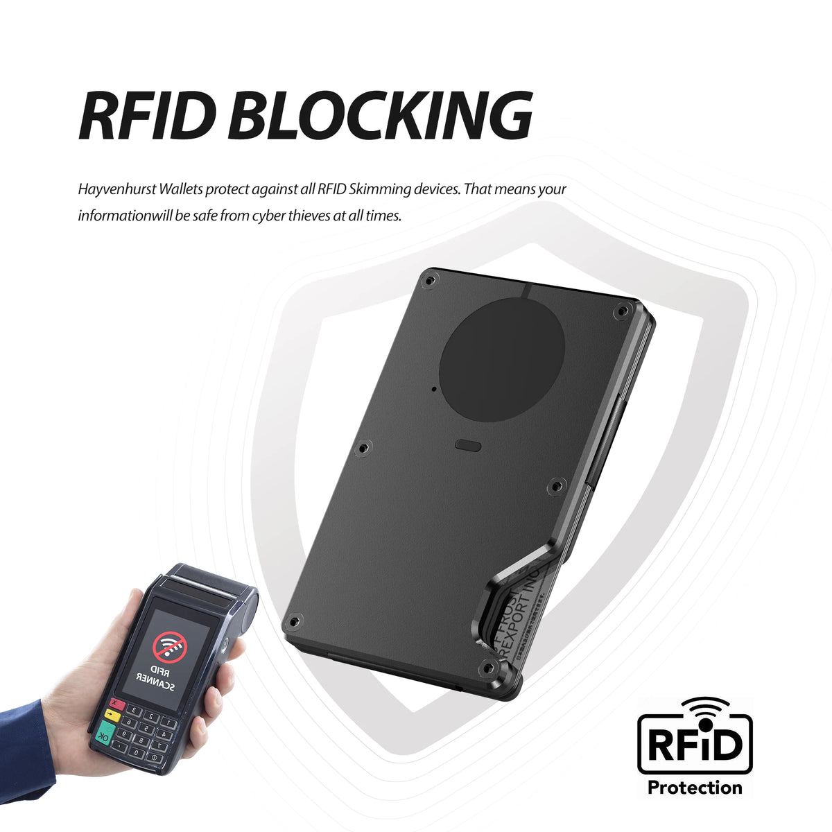 Wallet With Built In Airtag Chip, Rfid Blocking Credit Card Holder, Slim Wallet For Men, Compatible With Apple Find My ios Only