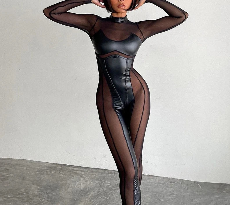 Neck Strap Halter Knit Slim Fit Sexy Hip Bag Bodycon  New Bodycon Casual Mesh Night Club Sexy