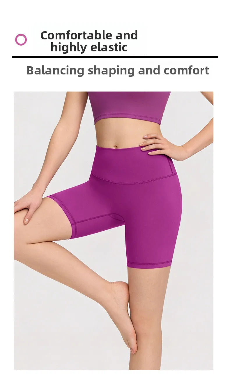 Yoga clothes, running suit, women's chest cushion vest, hip lifting high waist yoga shorts, quick drying breathable fitness suit