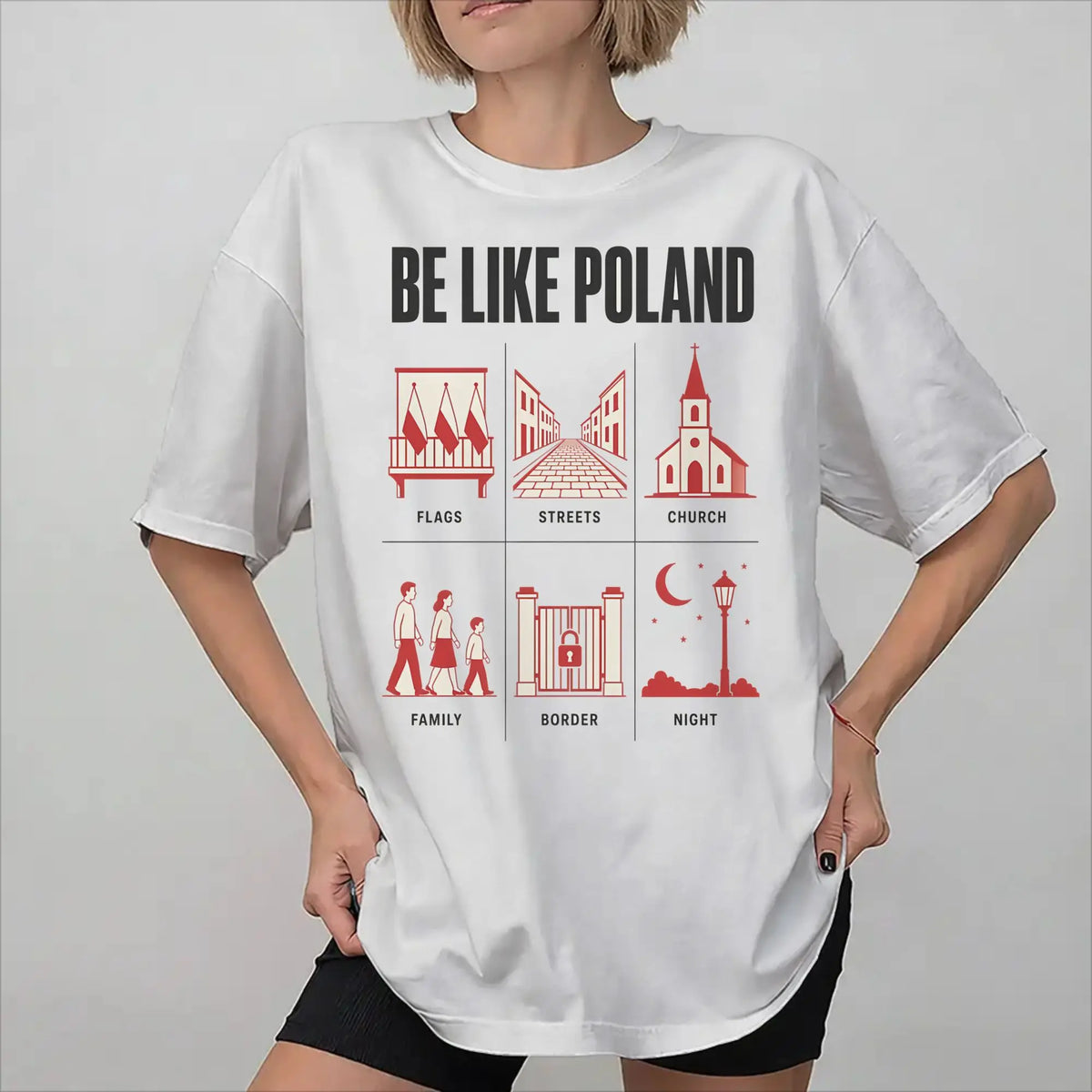 Mens Womens Be Like Poland Polska Polish Flag  T Shirt Cotton Fashion Tee Shirts  Top Clothing