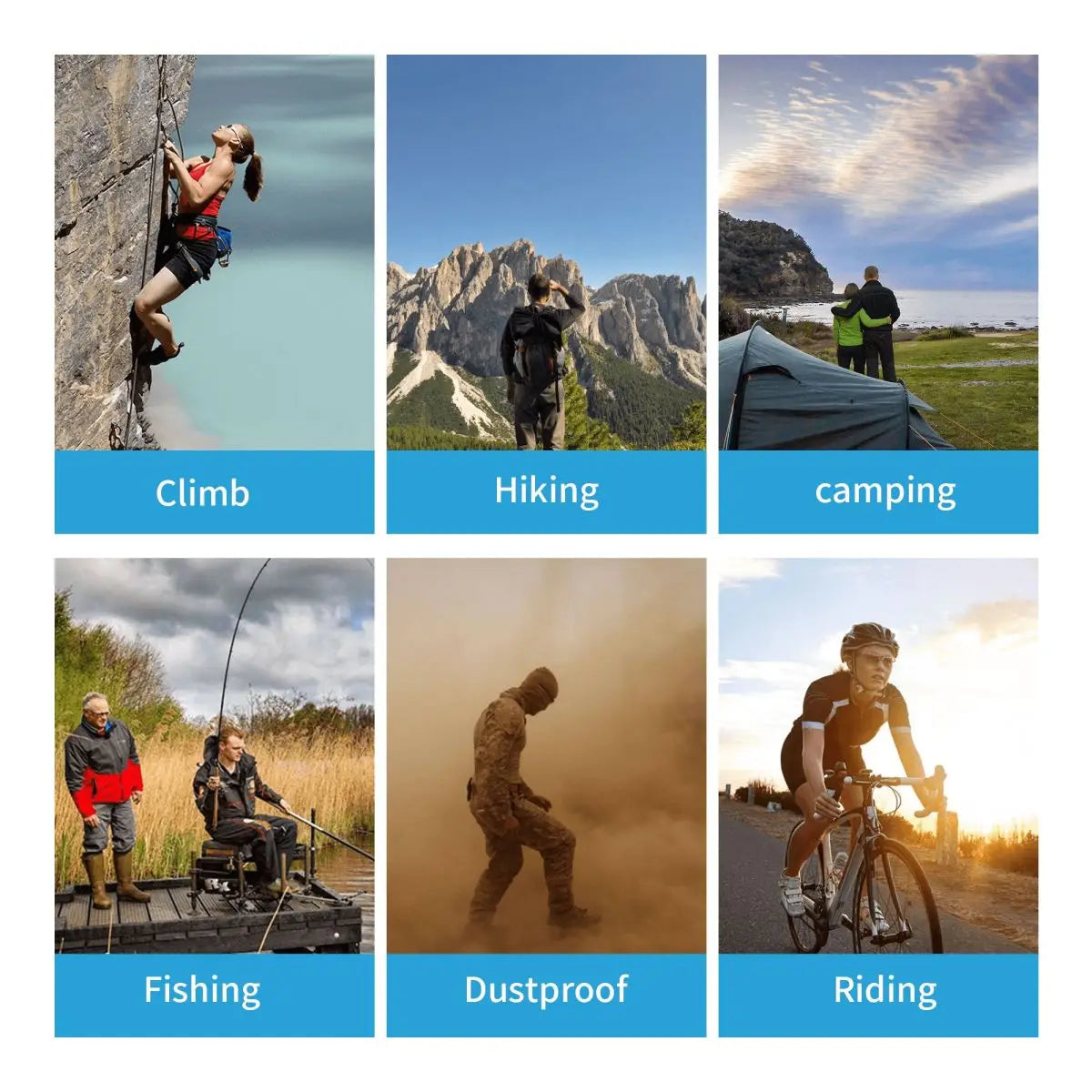 Keffiyeh in Schwarz, Shemagh, taktisches Bandana, Halstuch, bedruckt, Sturmhaube, Wickelschal, warme Kopfbedeckung, Wandern, Unisex, Erwachsene, Winter