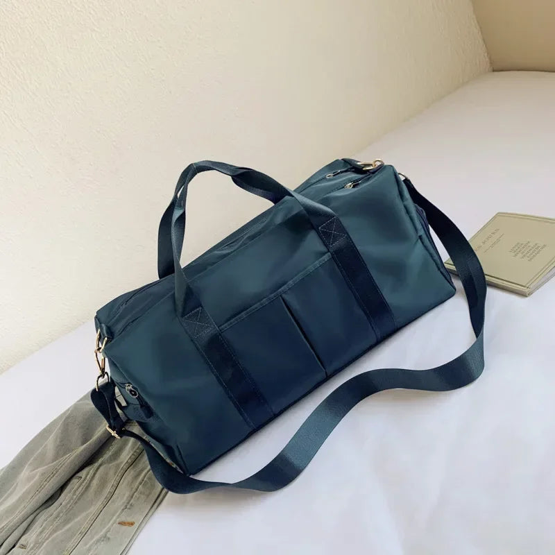 Training Yoga Sporttaschen Fitness Gym Taschen Nass Trocken Separate Gepäcktasche mit separatem Schuhfach Reisetasche Handtasche