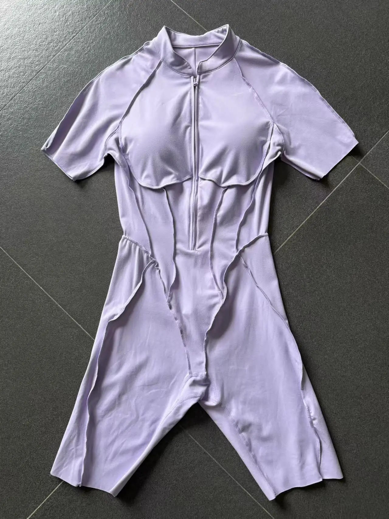 Women's Tracksuit Gym Workout Sports Clothes Outfit Zipper Jumpsuit Yoga Fitness Overalls Set Open Back Bodysuits Suit for Women