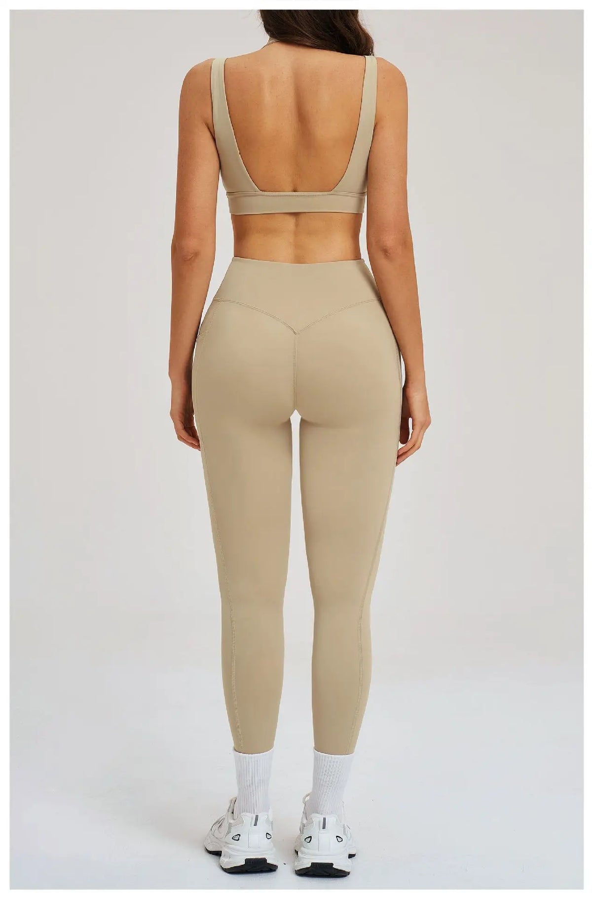 Yoga Clothes 2 Piece Women's Tracksuit Athletic Wear Fitness Suit Gym Outfits Workout Push Up Clothes Sports Bra Leggings Suit