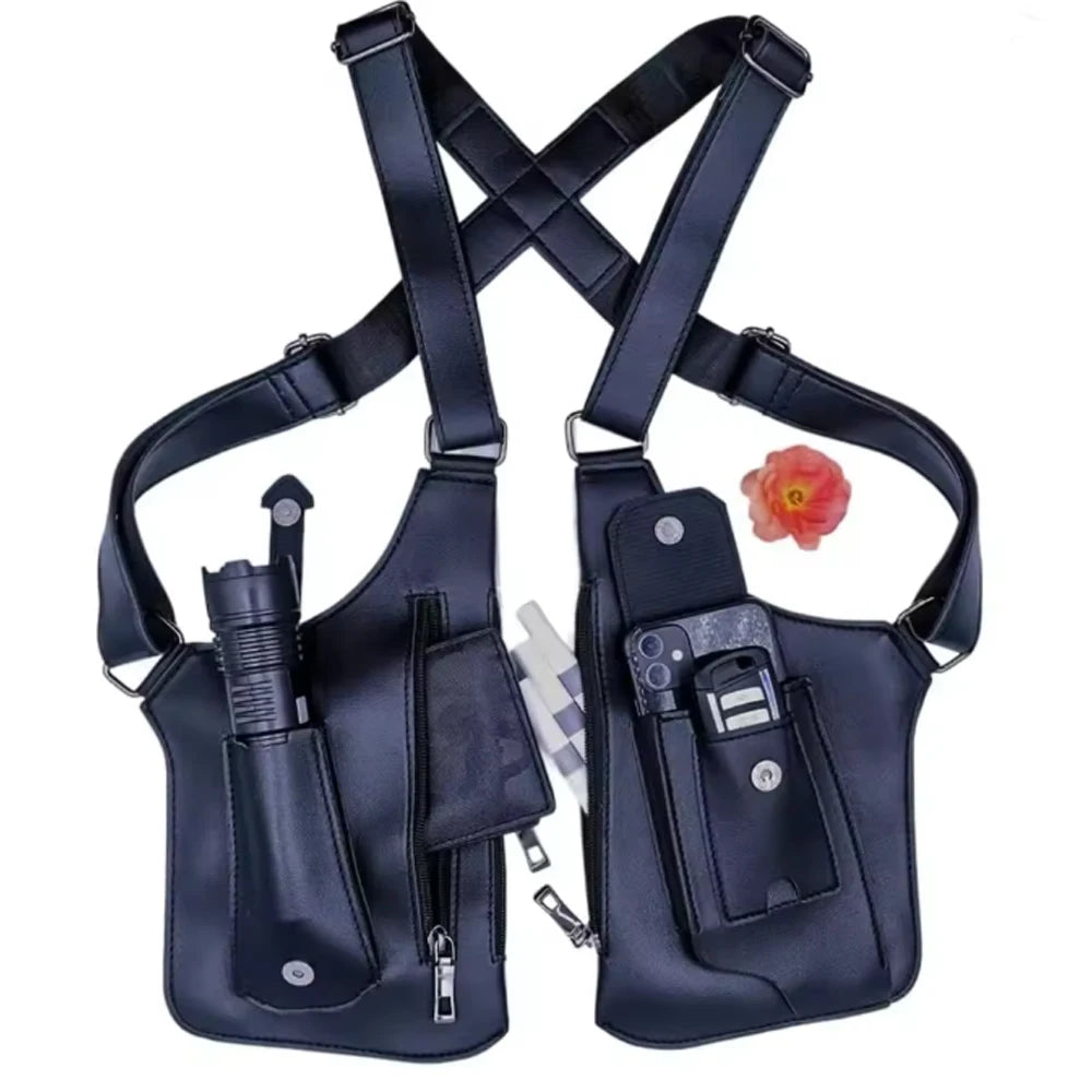 Underarm Anti-Theft Bag, Hidden Shoulder Holster, Double Storage Pouch, Phone Wallet Pocket