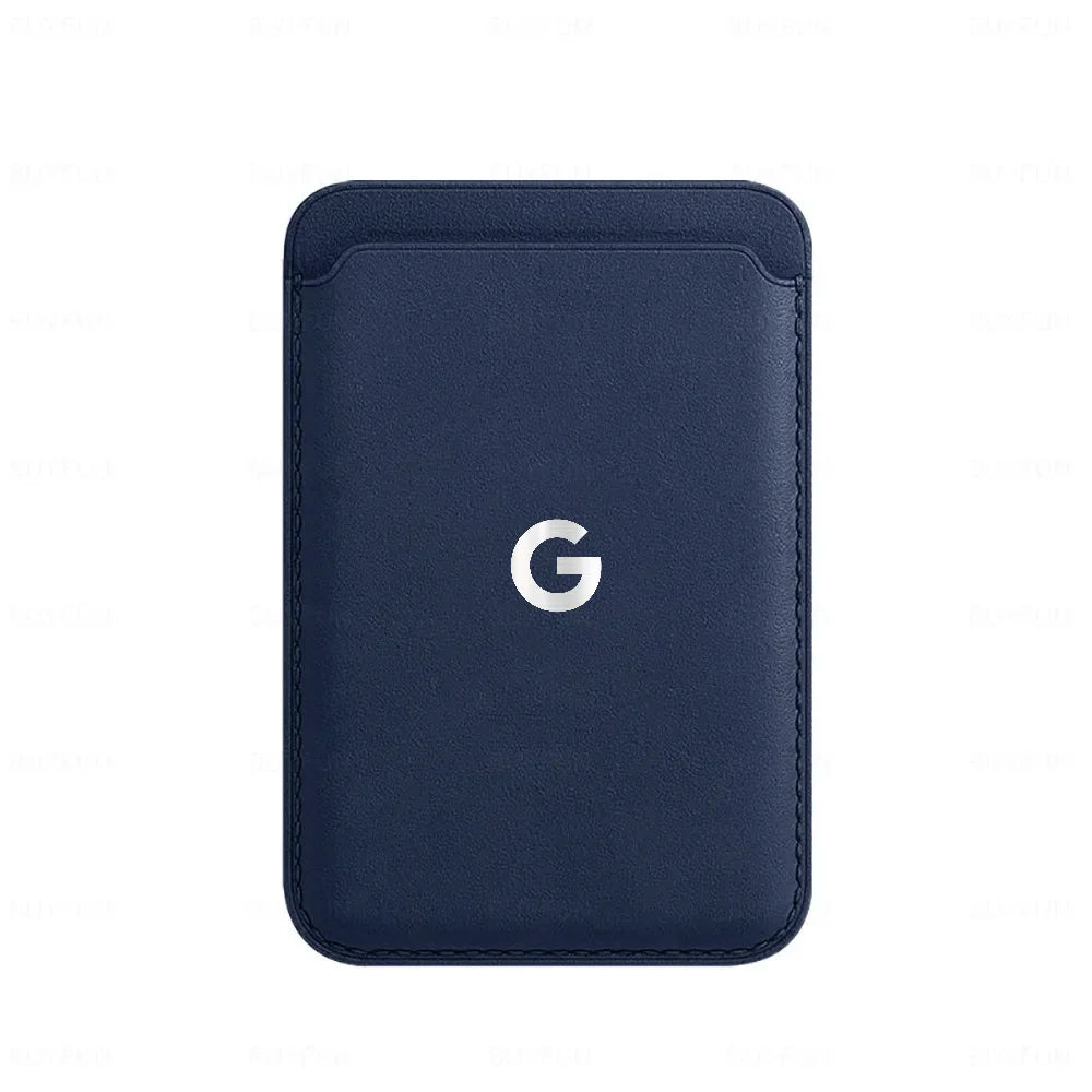 Original PU Leather Strong Magnetic Card Wallet Holder for Google Pixel 11 10A 8 7 Pro XL for Magsafe Slim Credit Card Slot Bag