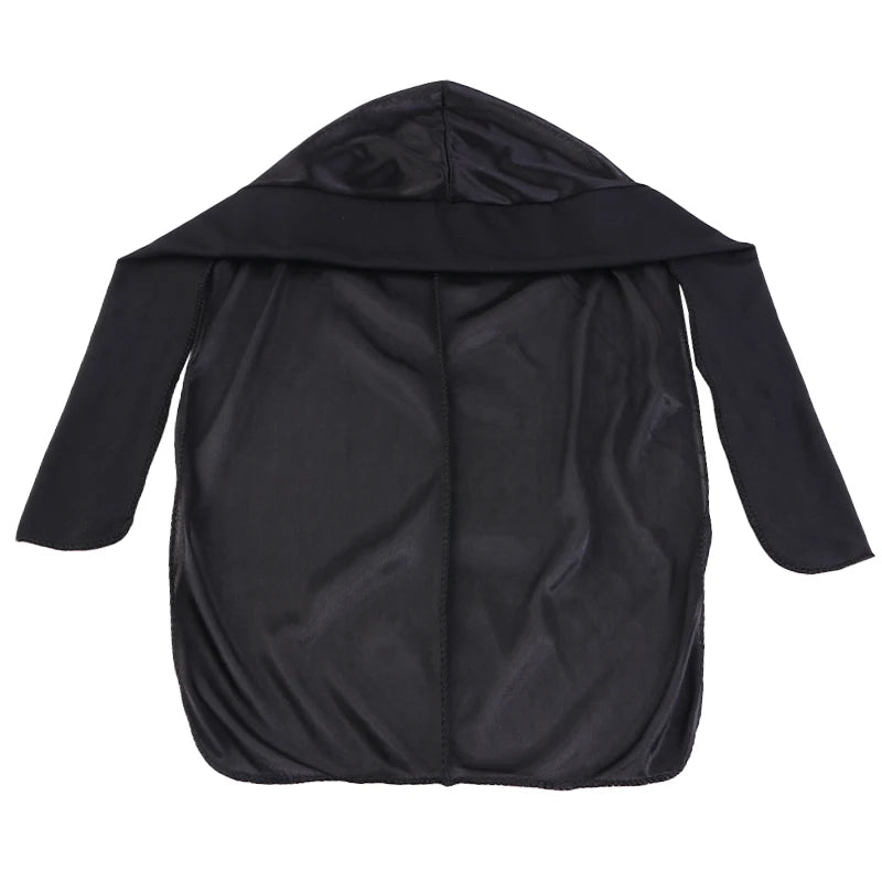 Seidige Durags für Herren, Bandanas, Turbanmütze, dehnbare Perücken, Satin, Doo Rag Durag, Unisex, Piratenmütze, Herren, Hip-Hop-Stirnband, Biker-Kopftuch