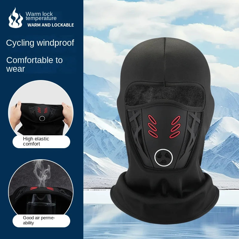 ANTI-HAZE Motorcycle Riding Balaclava Cycling Full Face Mask Ski Hood Cap Beanies Windproof Soft Outdoor Warm Bike Headwear