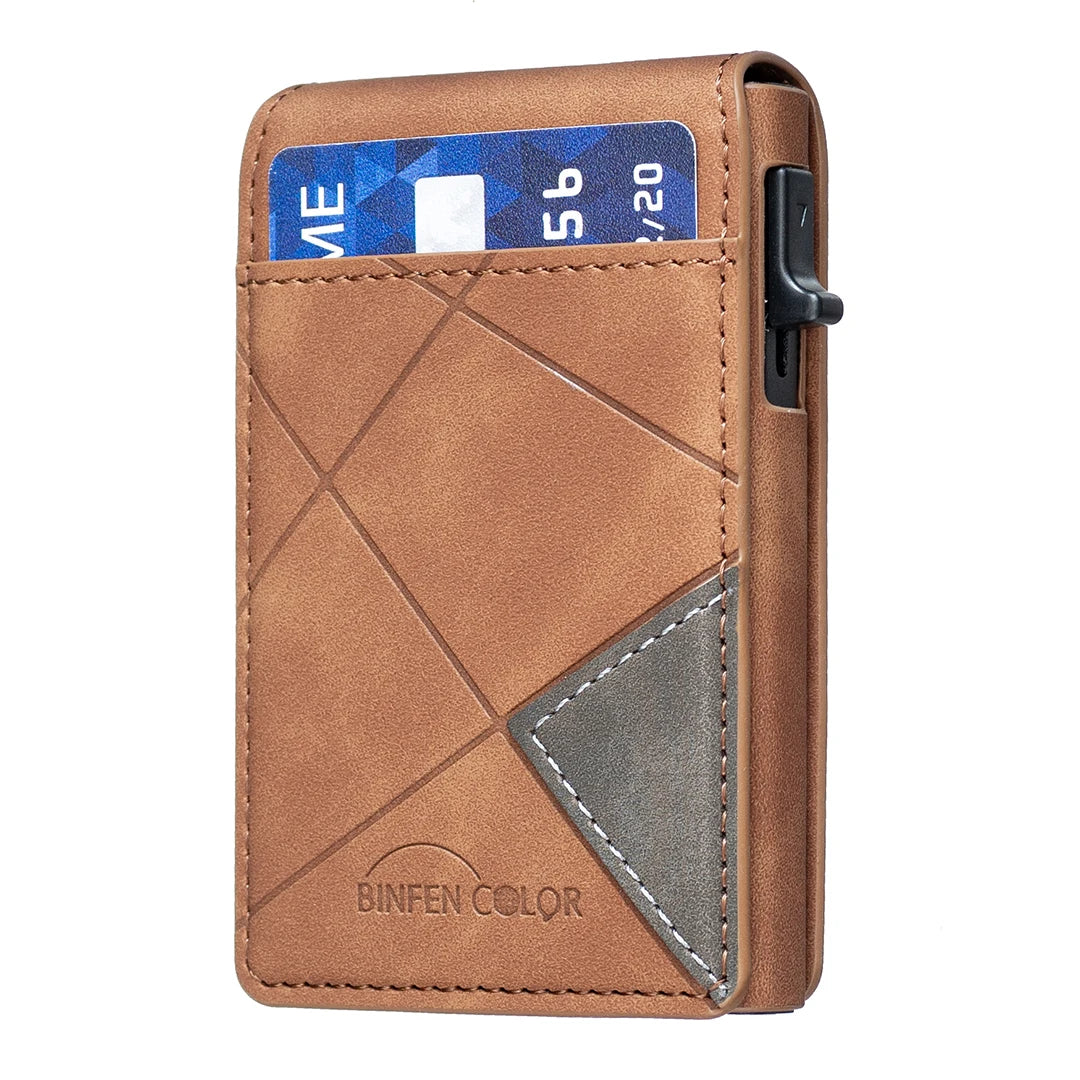 Luxury Business Card Holder Card Case Credit Card Holder Wallet for Men and Women Anti-theft Protectors Wallet Case Cover