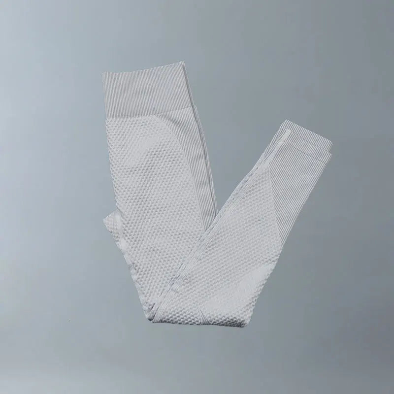 Yoga Suits Women Fitness Wear Gym Set Sports Outfits Training Exercise Workout Pants Long Sleeve Crop Top Bra Womens Tracksuits