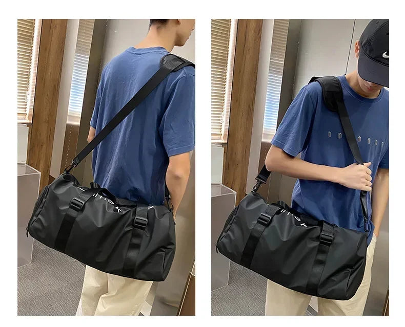 Sporttasche, wasserdicht, für Sport und Fitness, für Herren und Damen, Reisetaschen, für Outdoor, Yoga, Sport, tragbare Taschen, Rucksack mit großer Kapazität