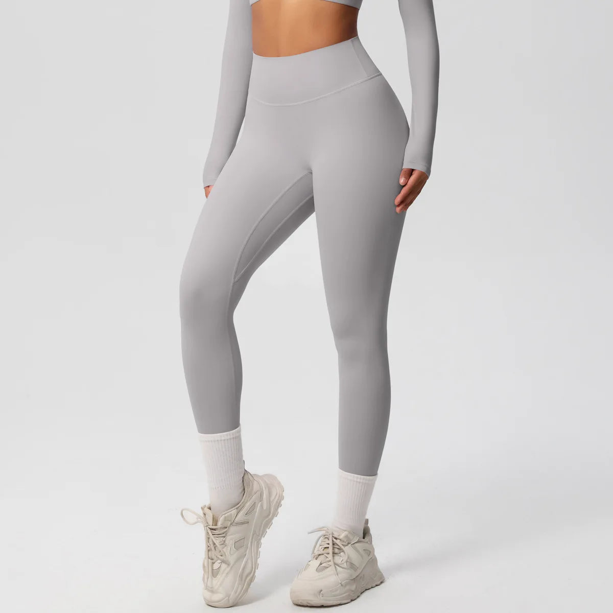 Yoga Suit Gym Sports Set Women Quick-Drying Fitness Set Female Tracksuit Running Workout Long Sleeve Sports Shirt Sportswear