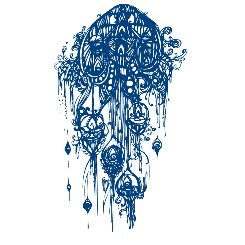 Juice Lasting Ink Tattoos Body Art Waterproof Temporary Tattoo Sticker Eagle Leopard Man Totem Gun Knife Arm Fake Tatoo Women