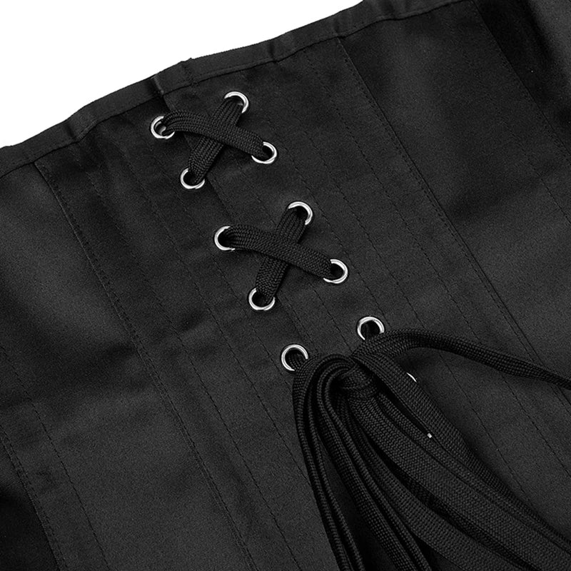 Short Torso Hourglass Waist Corset for Women Sexy Gothic Bustiers and Corsets Underbust Waist Trainer Slimming Waist Cincher