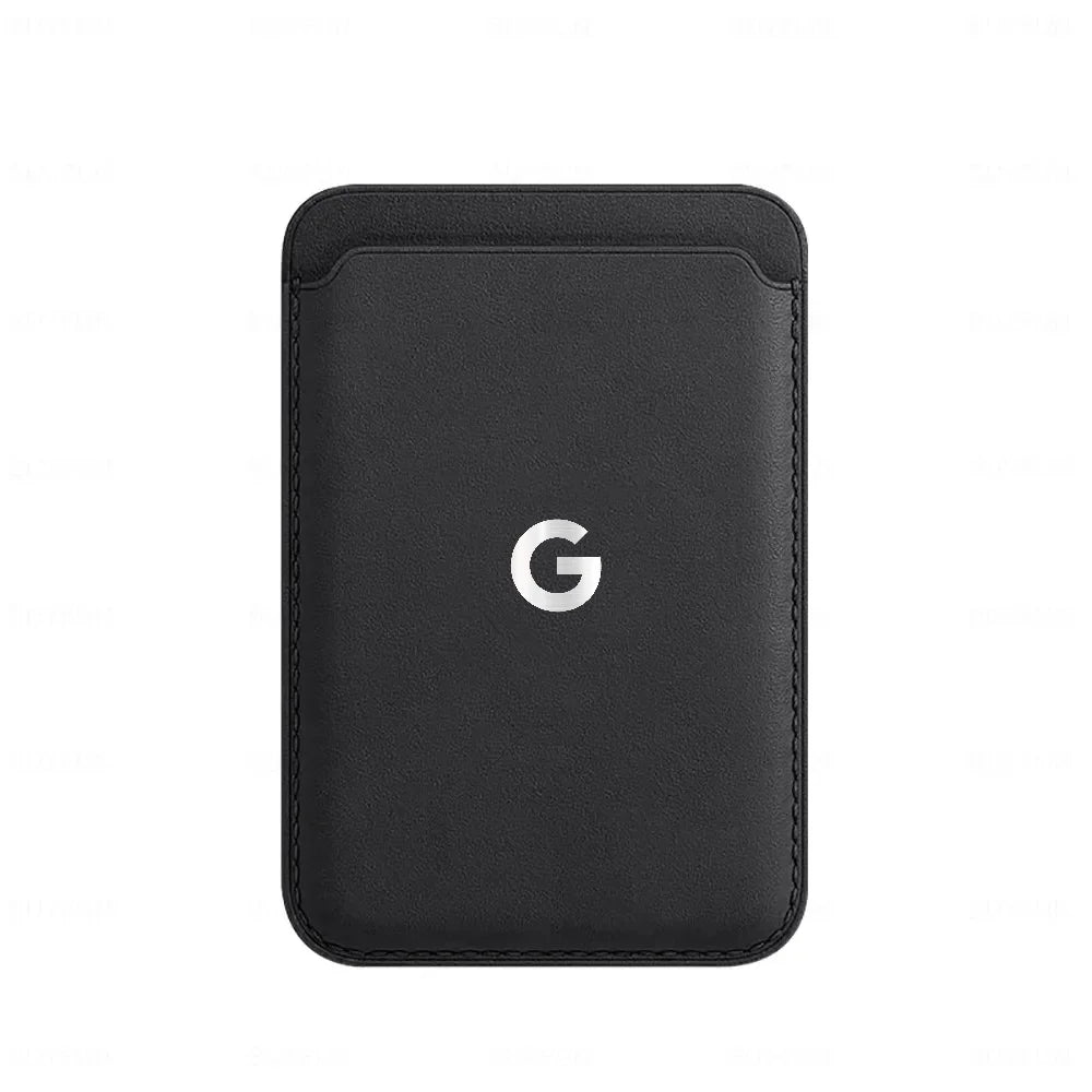 Original PU Leather Strong Magnetic Card Wallet Holder for Google Pixel 11 10A 8 7 Pro XL for Magsafe Slim Credit Card Slot Bag