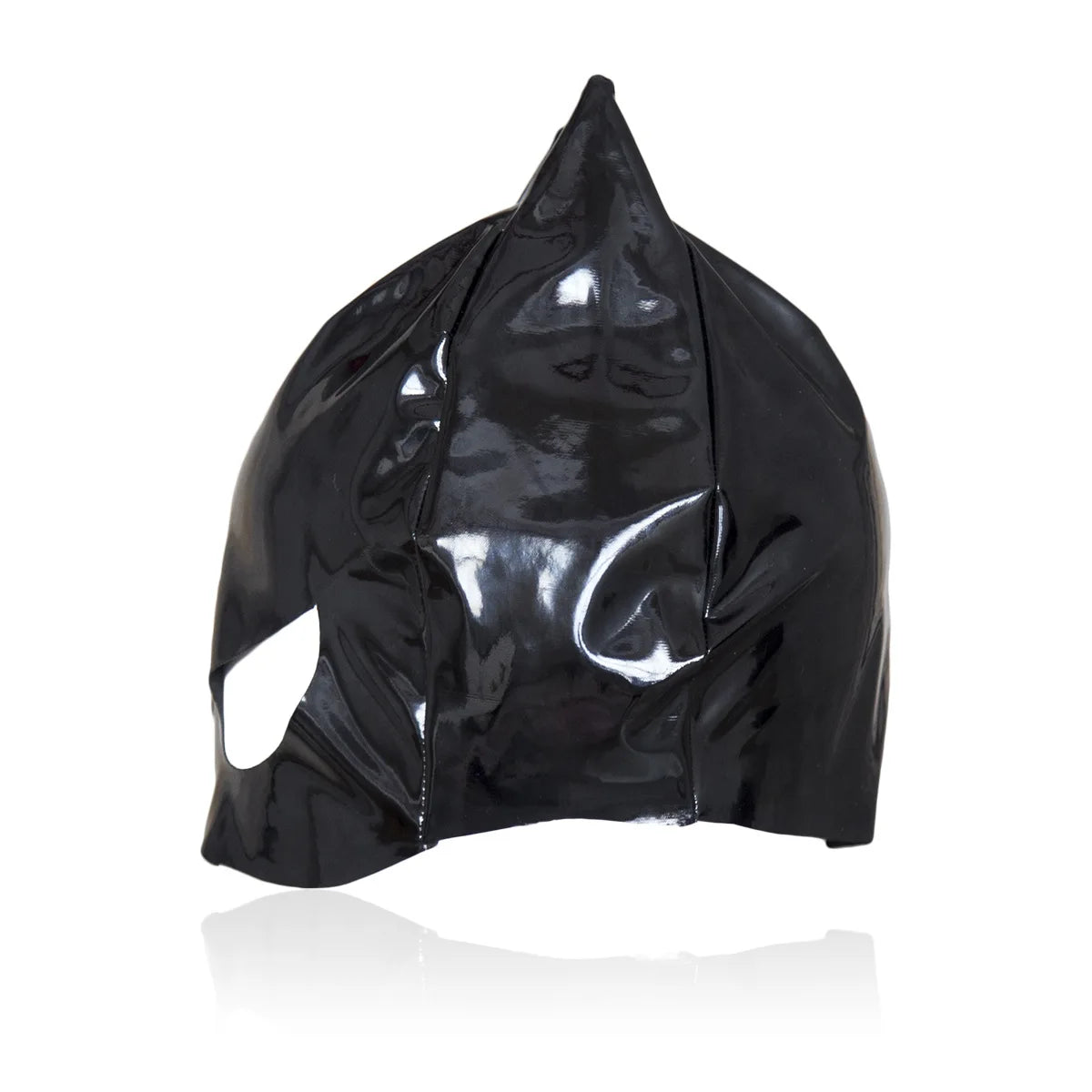Sexy Mask Womens Tempting Half Face Headgear Cat Ears Masks Leather Face Mask Hood Catsuit Accessory Halloween Cosplay Props