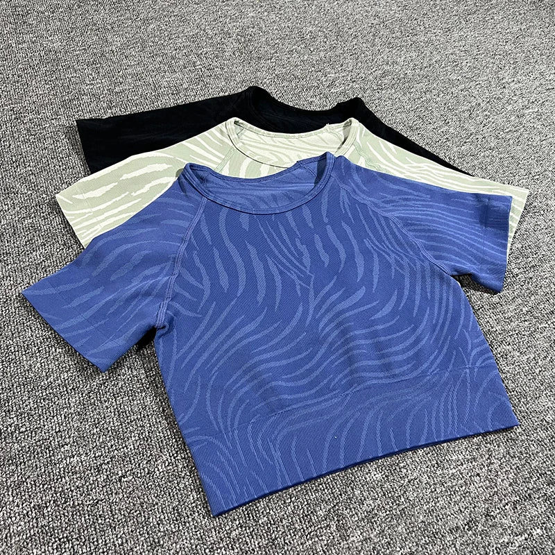 Sports Set Women Shorts Fitness Tights Seamless Yoga Set Crop Top Running Stretch High Waist Leggings Gym Sets Womens Outfits