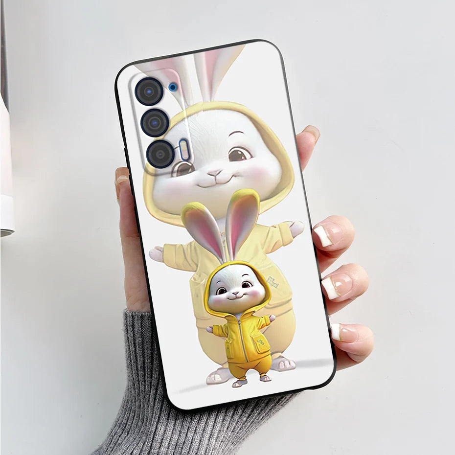 Silicon Case For Motorola Edge (2021) / Edge 5G UW (2021) Fashion Marble Pattern Soft TPU Phone Cases For Edge 2021 XT2141 Funda