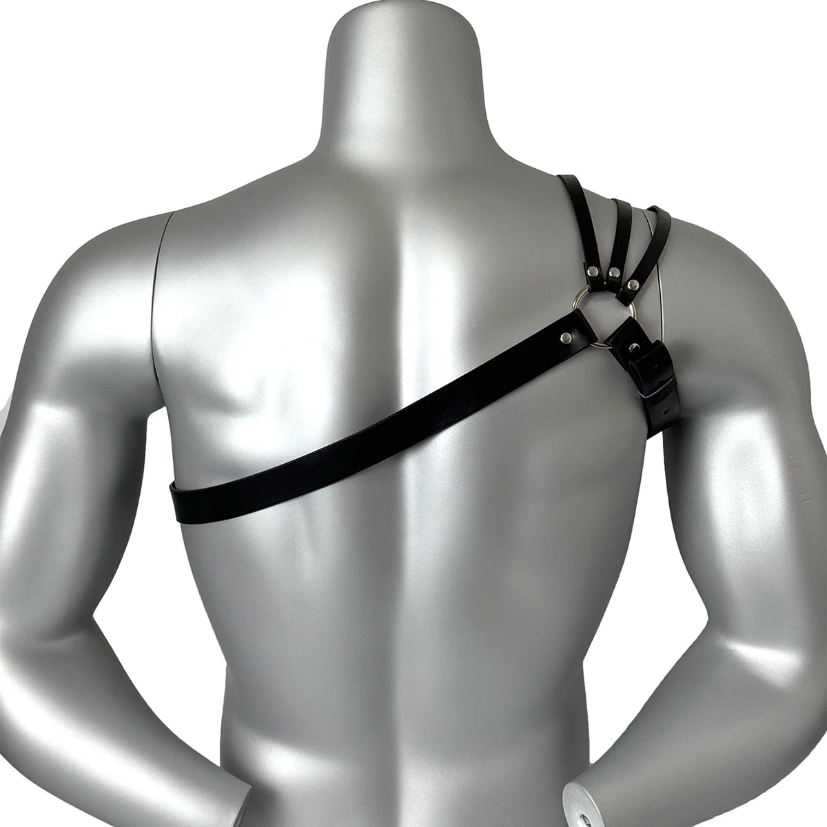 Sexy Men PU Leather Chest Harness Belt Fashion Retro Body Belt Lingerie Accessories Straps Punk Rave Gay Clothing for Adult Sex