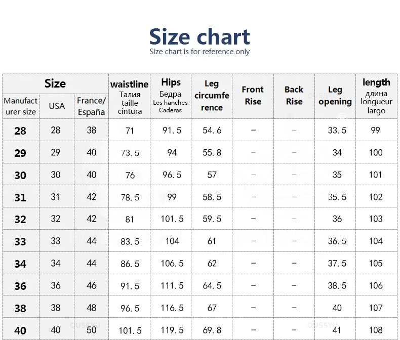 Clothing Jeans Men High Quality Stretch Light Blue Denim Fashion Pleated Retro Pocket Skinny Trousers Pants 28-40