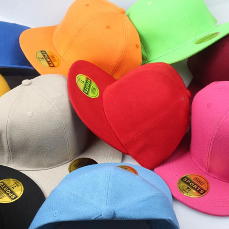 Sonnenkappen im Hip-Hop-Stil mit flacher Krempe, Baseballmütze für Männer, einfarbig, Sommermützen für den Außenbereich, Fahrradmützen für Männer und Frauen, sonnendichte Sportmützen